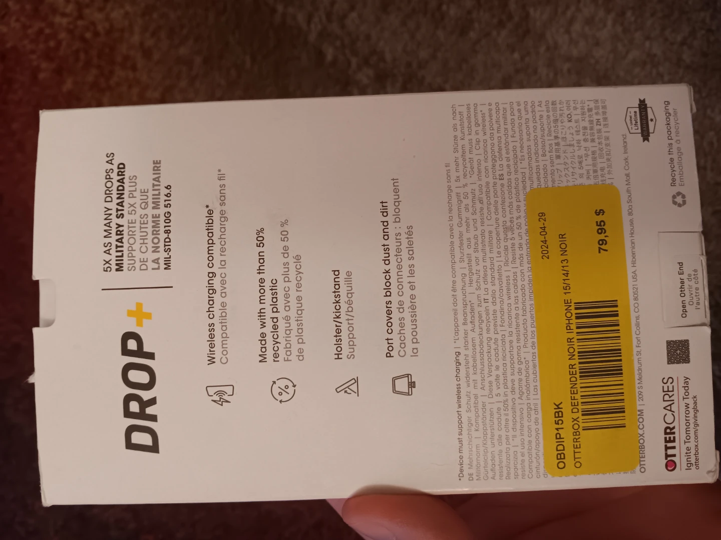 OtterBox Defender Series Case for iPhone 13/14/15 - photo 2