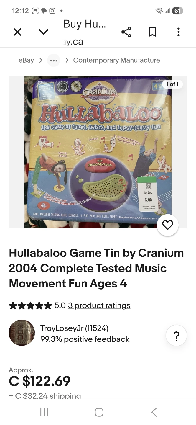 Cranium Hullabaloo Game Tin - photo 3