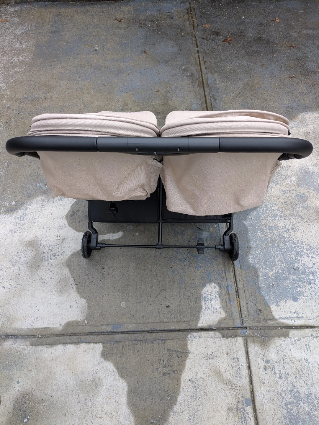 Mompush Double Stroller - Tan - photo 2