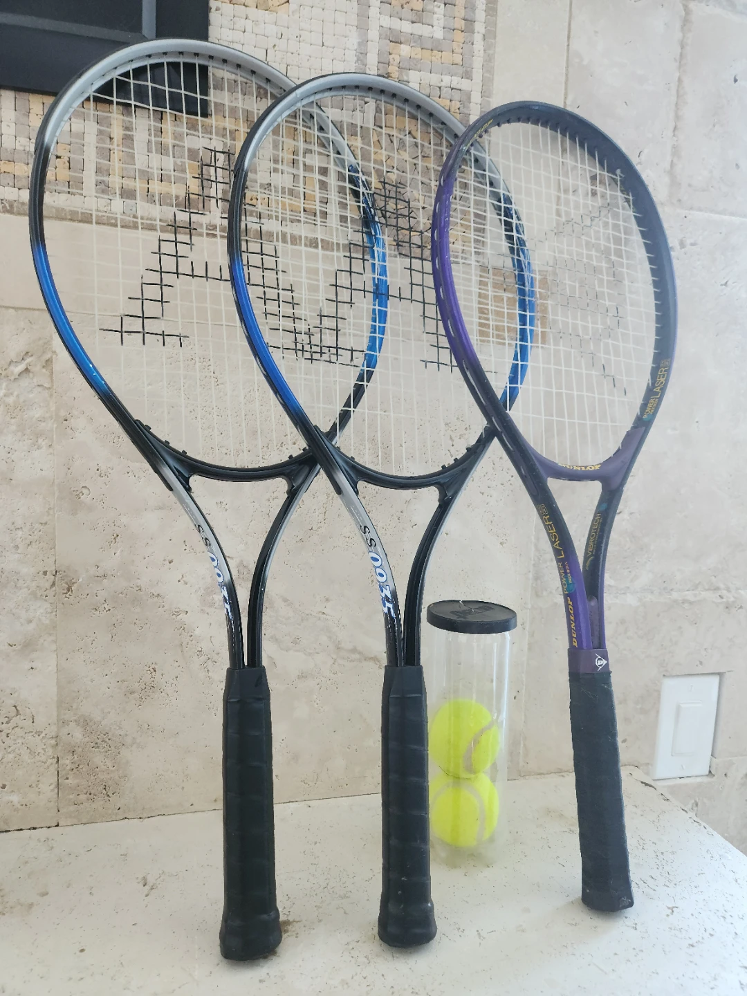 Dunlop & Wilson Tennis Rackets with Balls