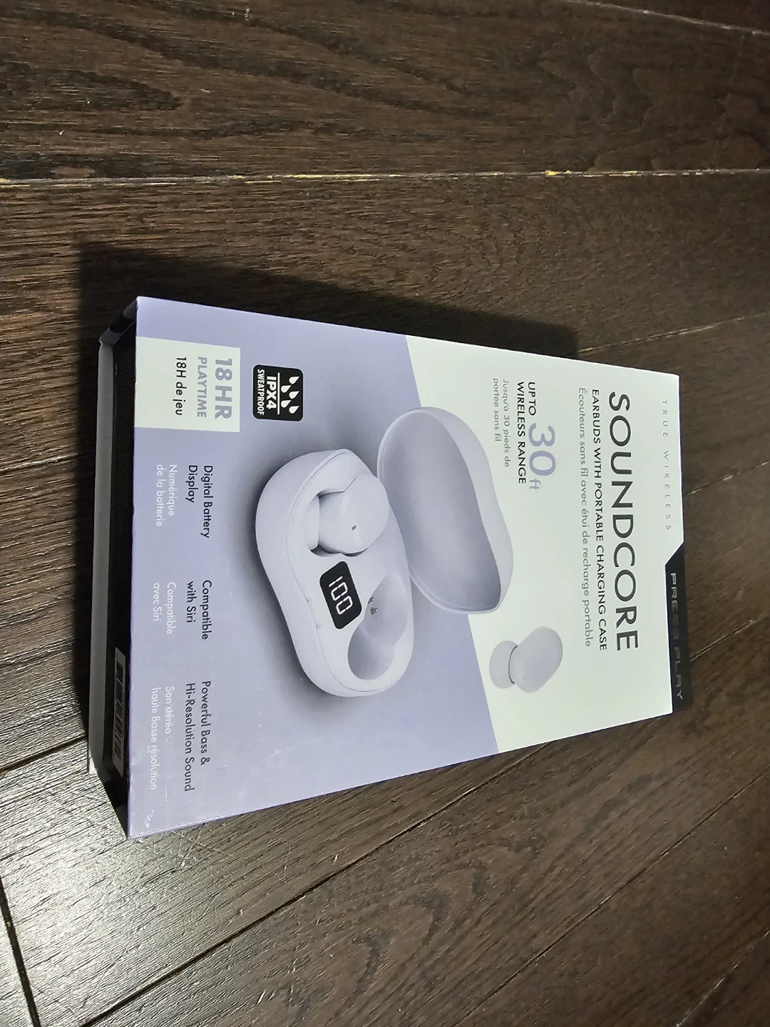 Soundcore True Wireless Earbuds with Portable Charging Case