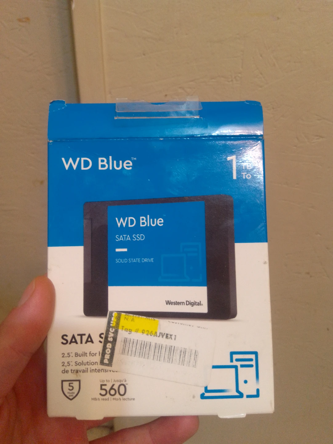 WD Blue 1TB Hard Drive