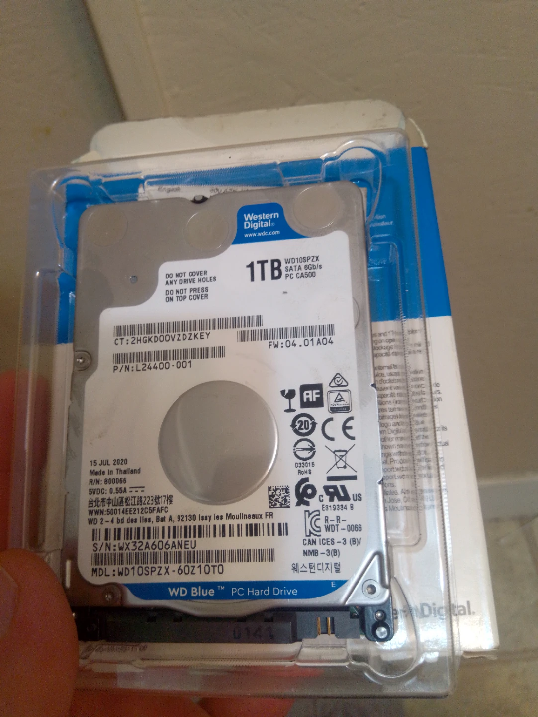 WD Blue 1TB Hard Drive - photo 2