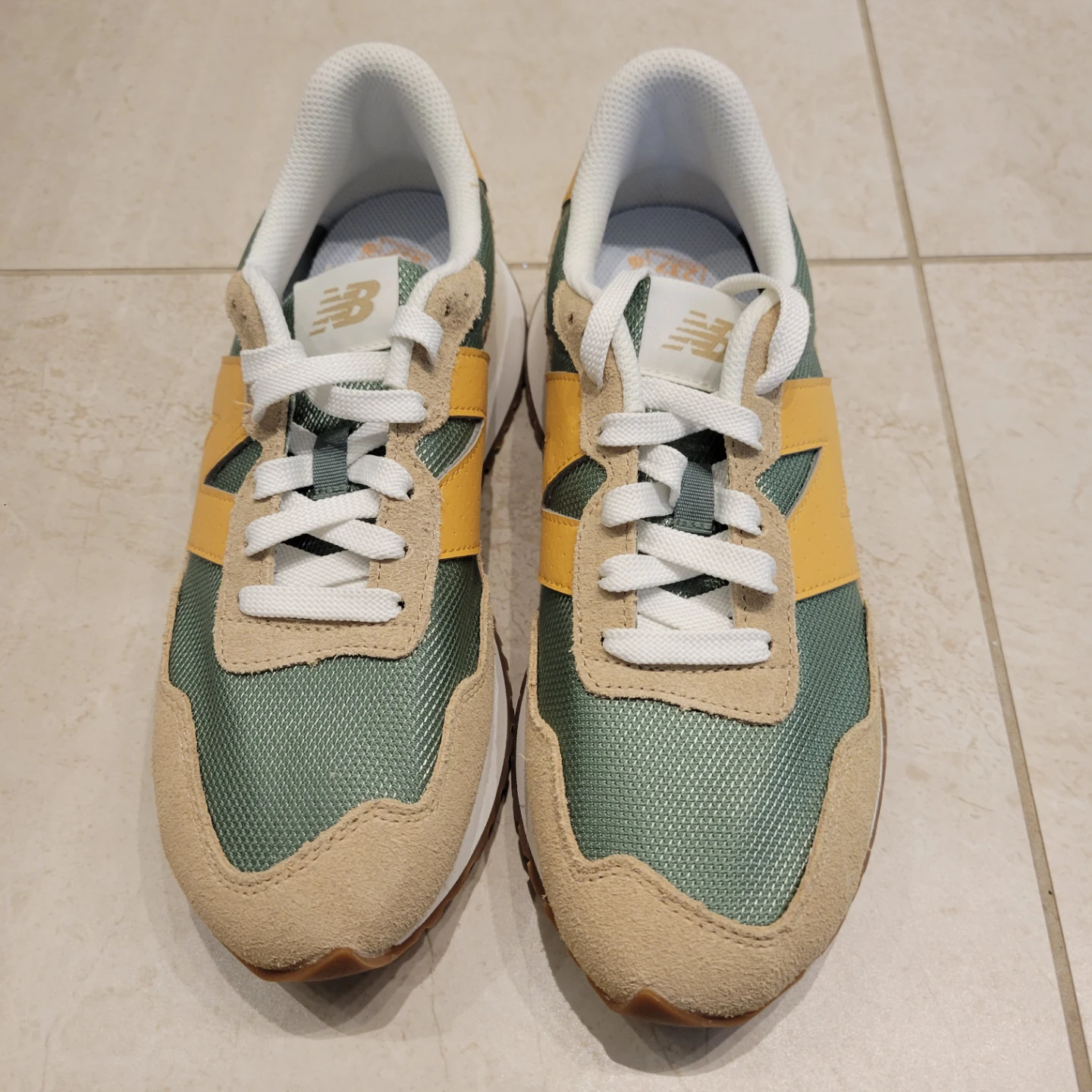 BRAND NEW - New Balance 237 Sneakers - Green & Yellow - photo 2