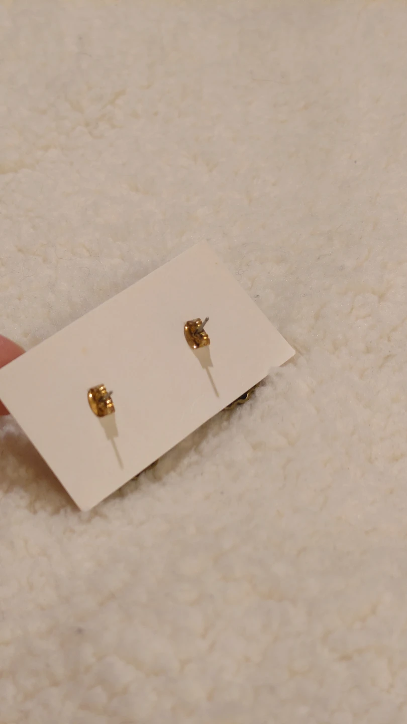 [Niko and... ] Vintage-Style Bronze Flower Stud Earrings - photo 4