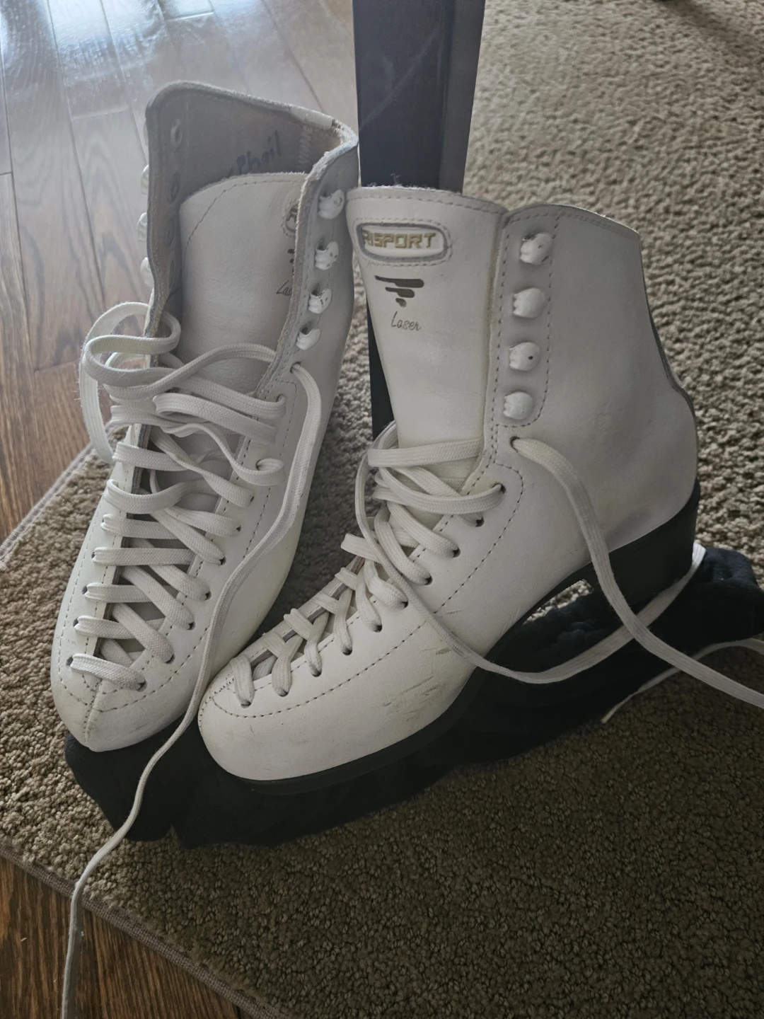 RiSport & Winwell White Figure Skates - photo 4