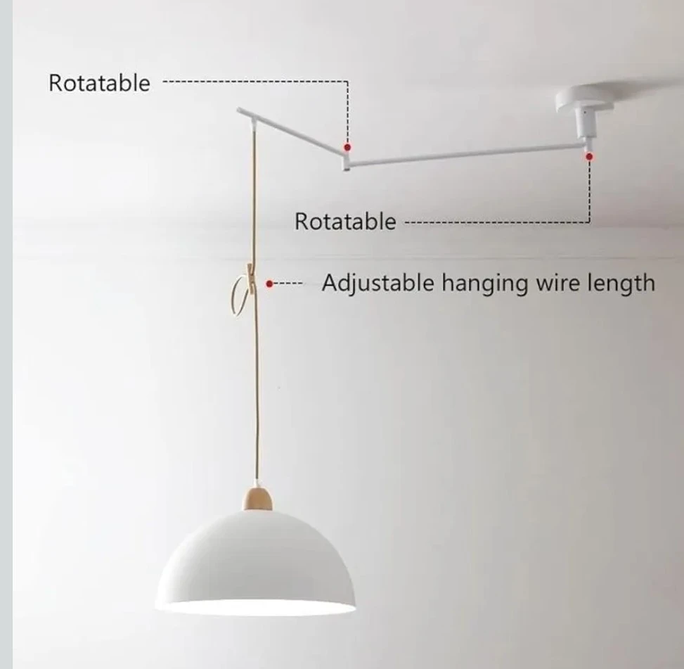 Adjustable Pendant Light Fixture NEW - photo 2
