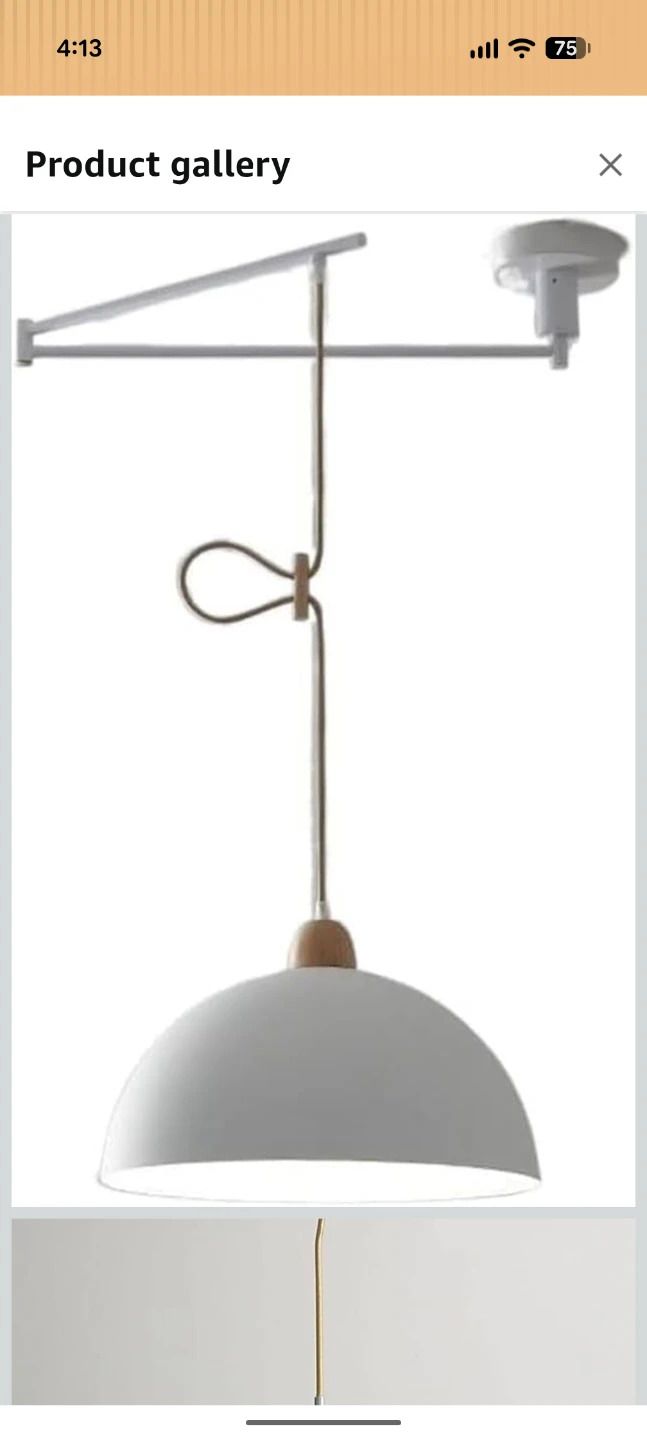 Adjustable Pendant Light Fixture NEW - photo 4