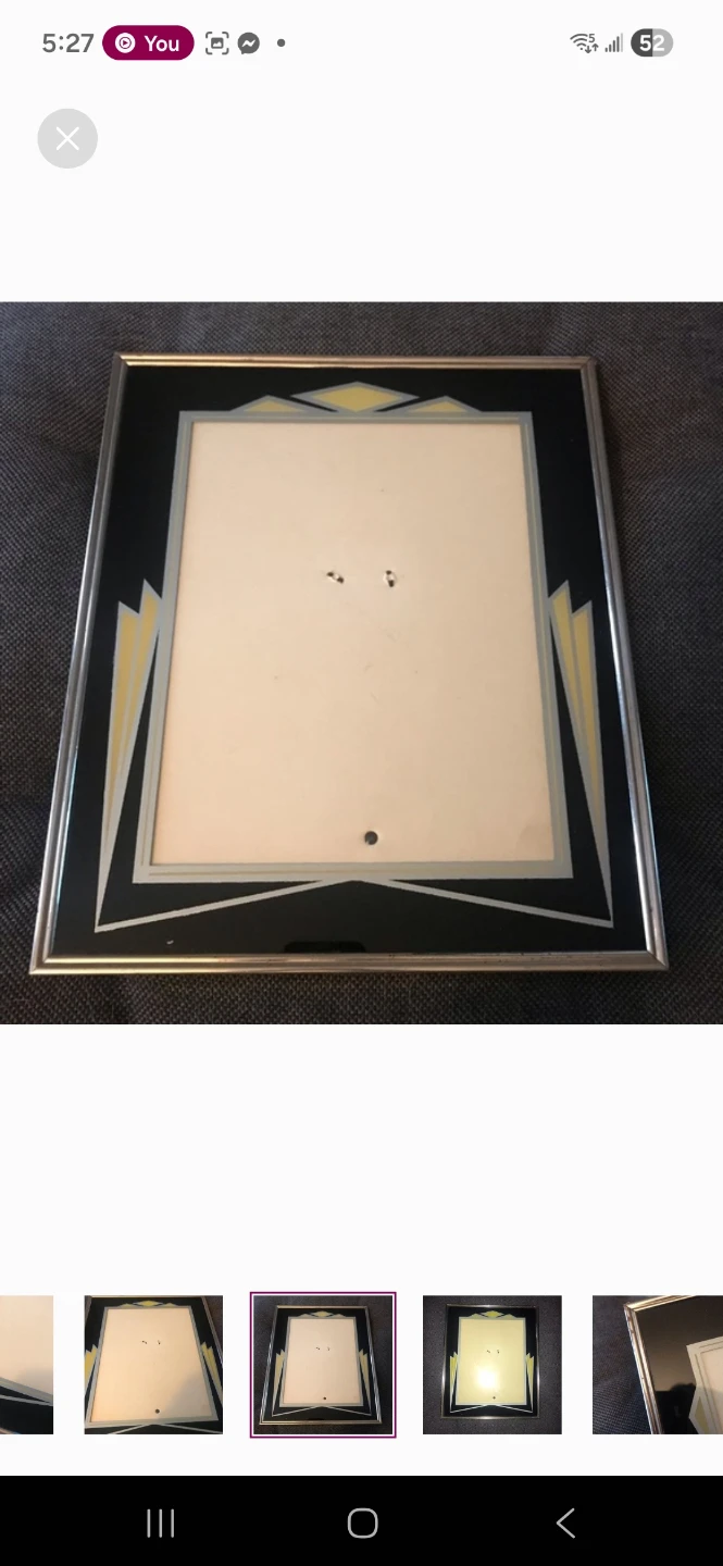 Vintage Art Deco Style Photo Frame - photo 5