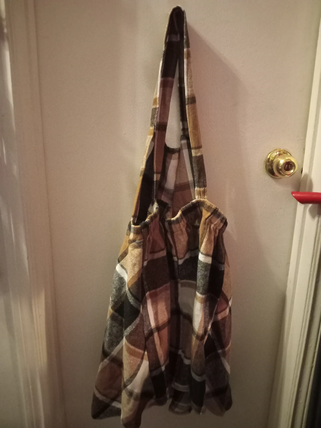 SHEIN Plaid Pinafore Dress XL - photo 3