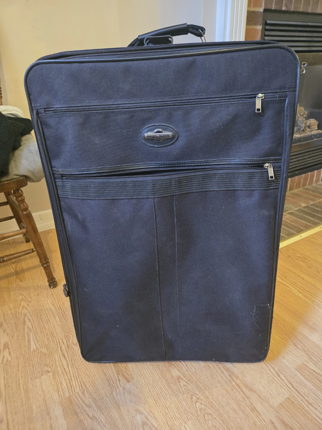 American Tourister Black Suitcase