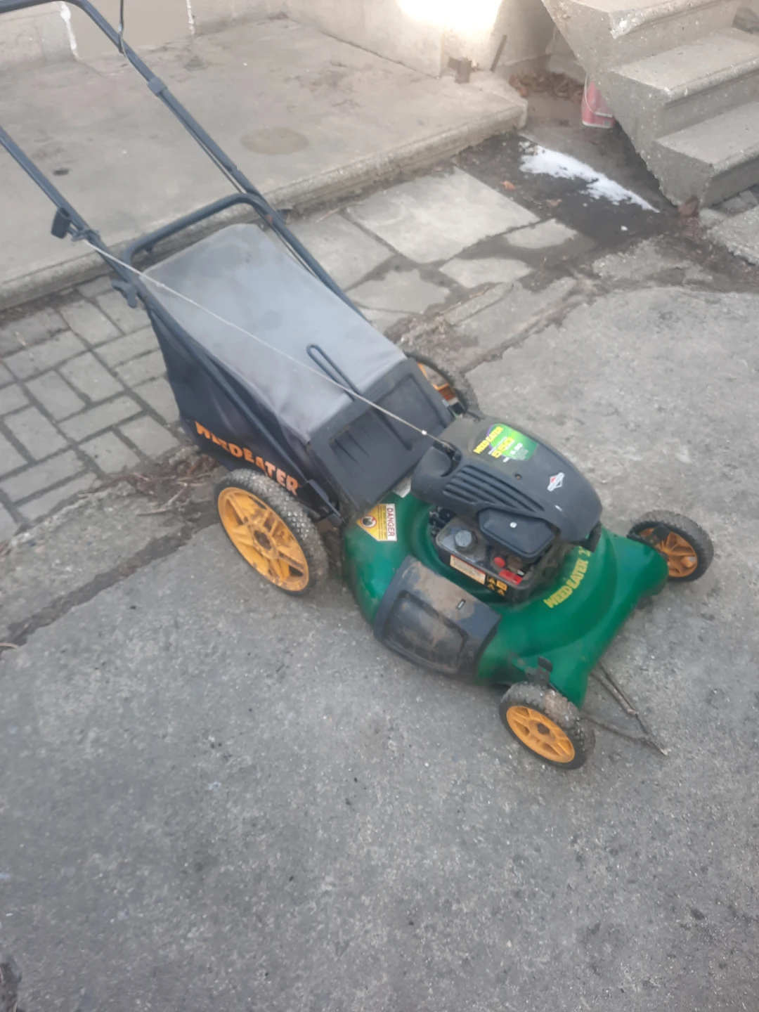 2010 weed eater push mower