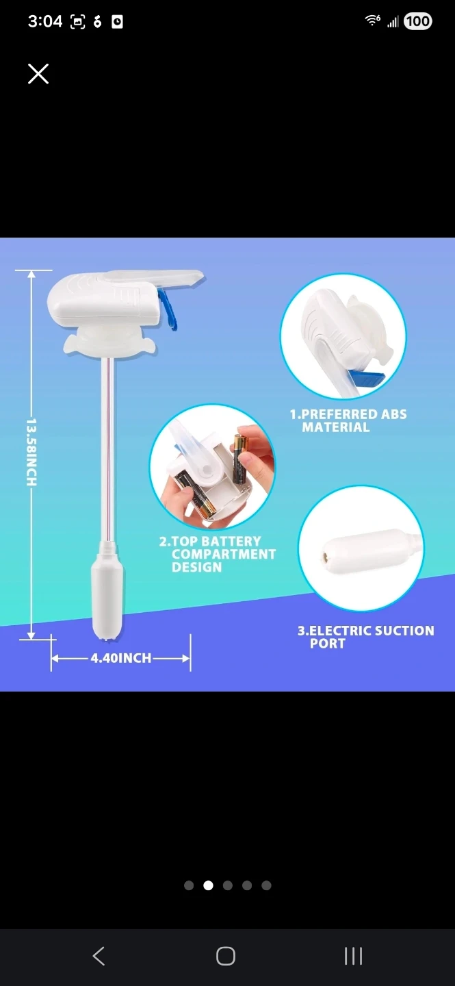 (Pack of 2) Automatic Drink Dispenser - fits most bottles - photo 2