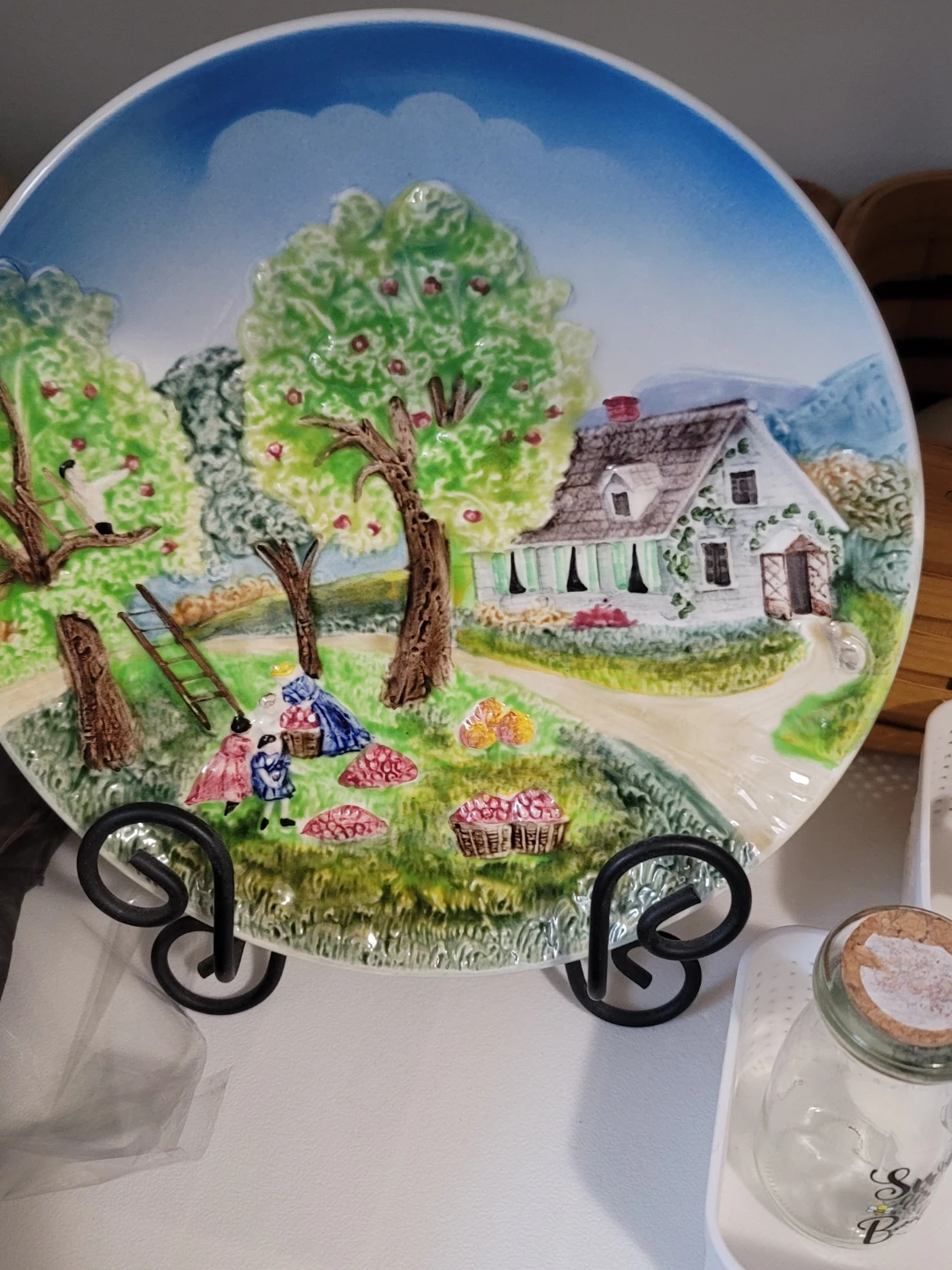 Decorative Plate Made in Western Germany