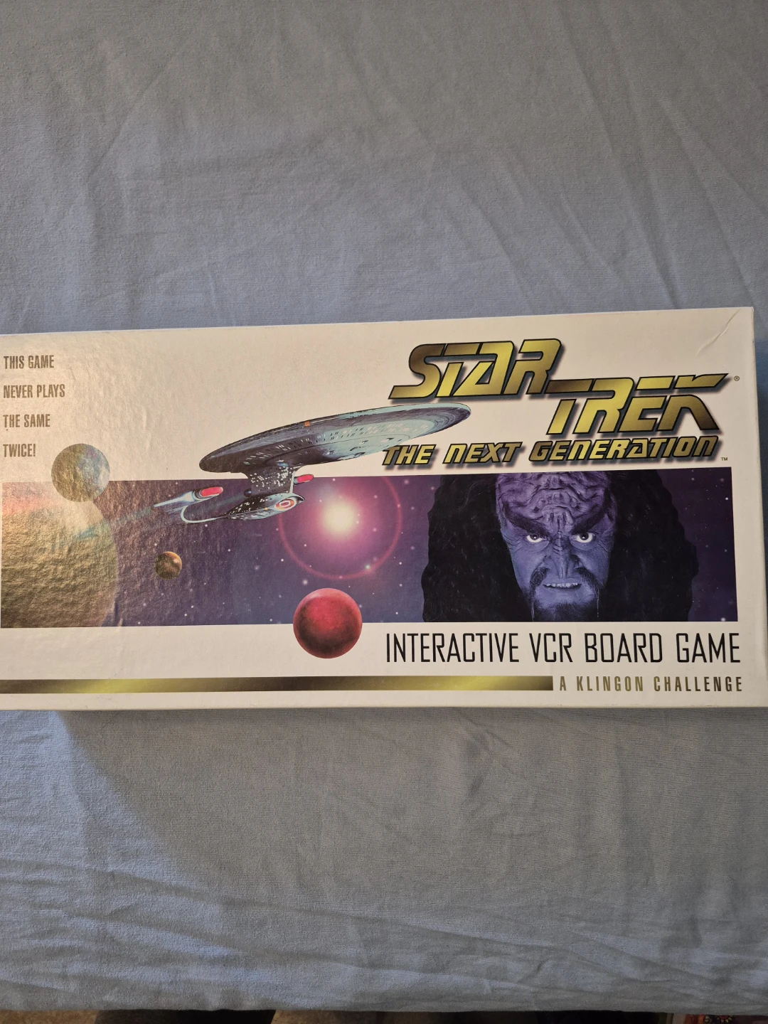 Star Trek: The Next Generation Interactive VCR Board Game