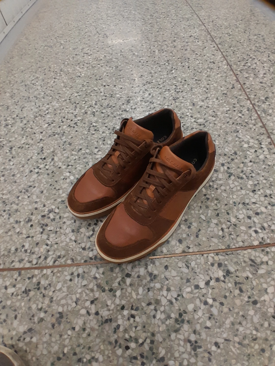 Cole Haan Men's Brown Leather & Suede Sneakers Size 11 - photo 5