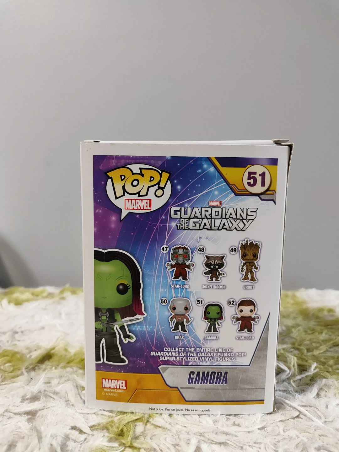 Marvel Guardians of the Galaxy Gamora #51 Vinyl Bobble-Head - photo 3