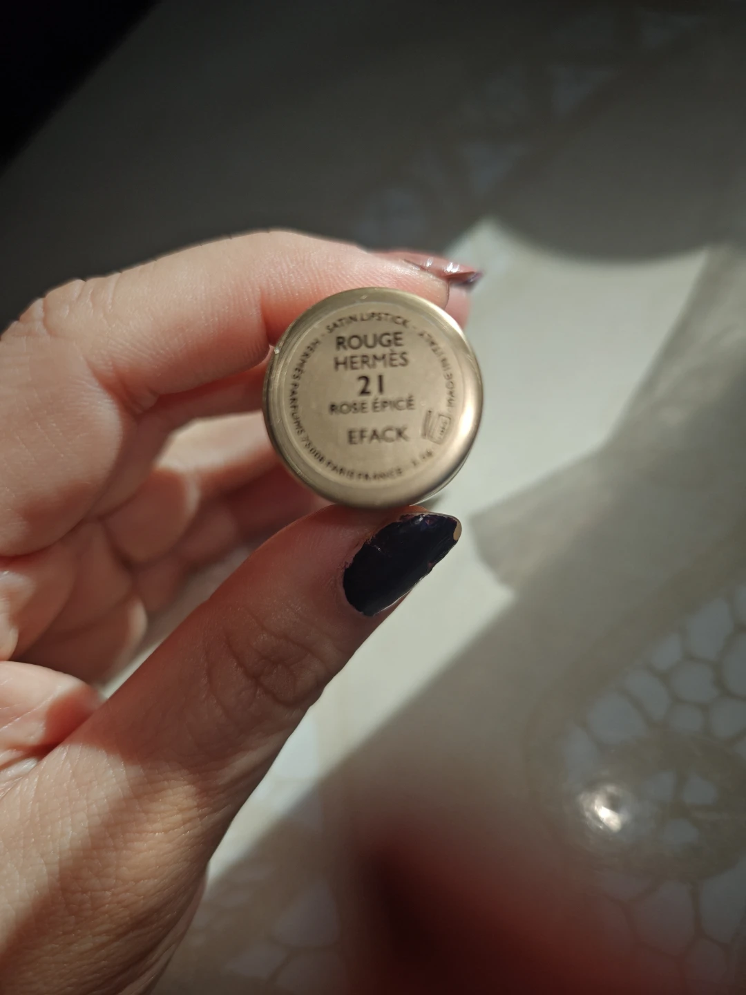 Hermès Rouge Hermes Satin Lipstick - Shade 21 Rose Épicé - photo 4