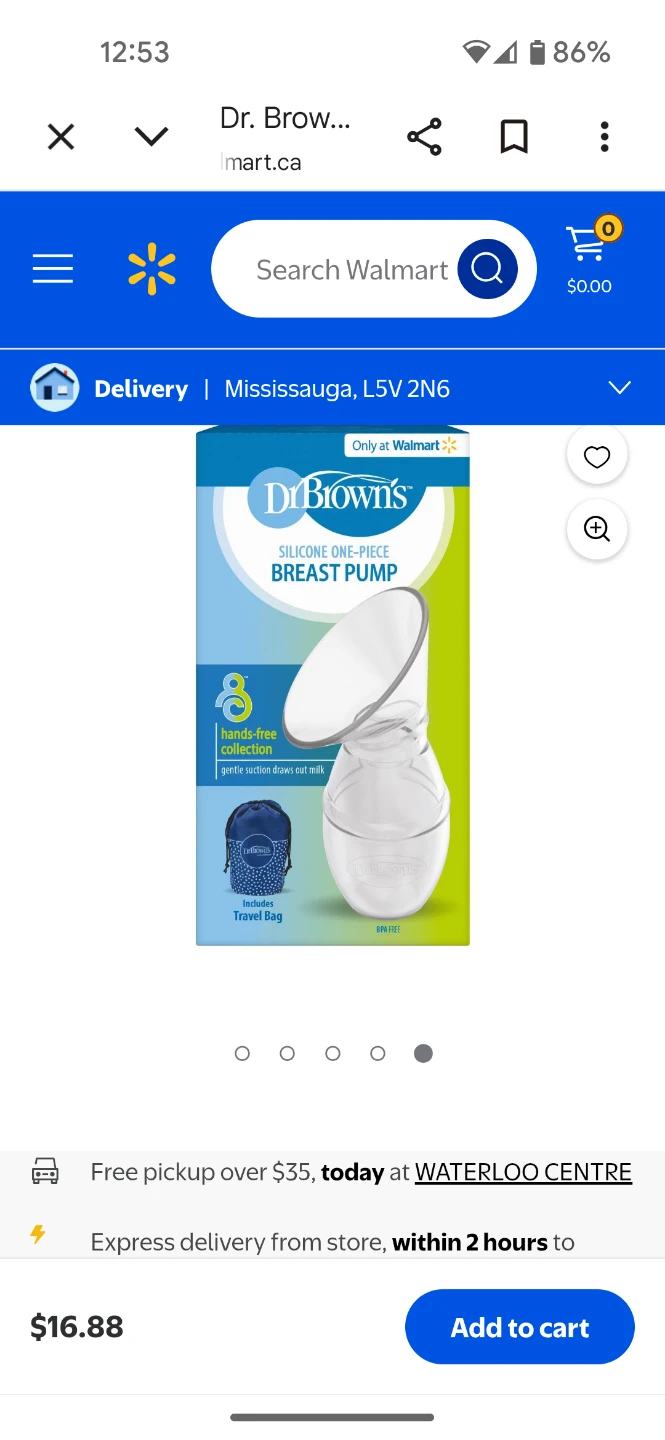 Dr. Brown's Silicone One-Piece Breast Pump - photo 3