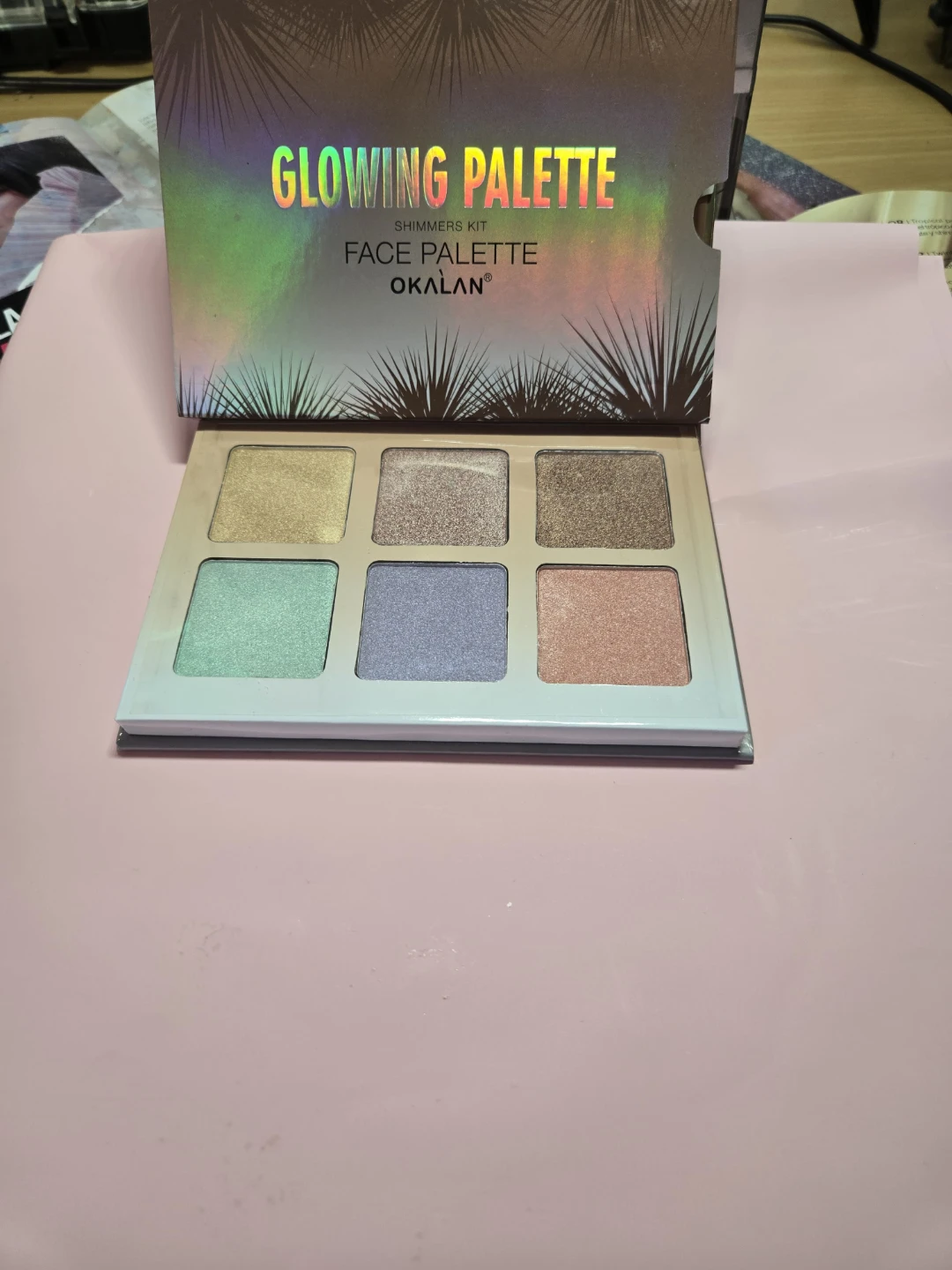 OKALAN Glowing Palette Face Shimmers Kit - photo 2