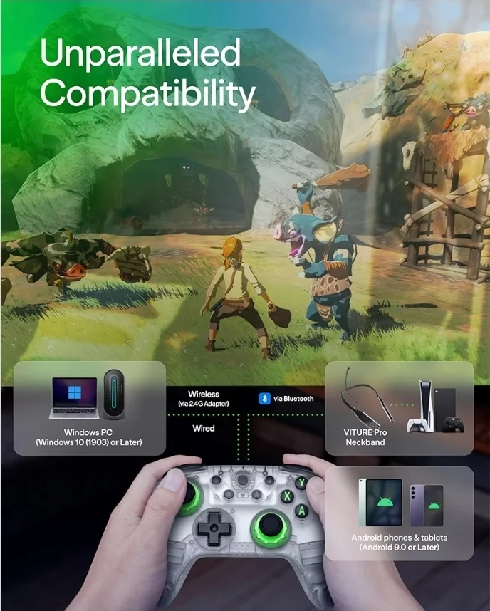 VITURE × 8BitDo Ultimate 2C 3-Mode Wireless Gaming Controller - photo 5