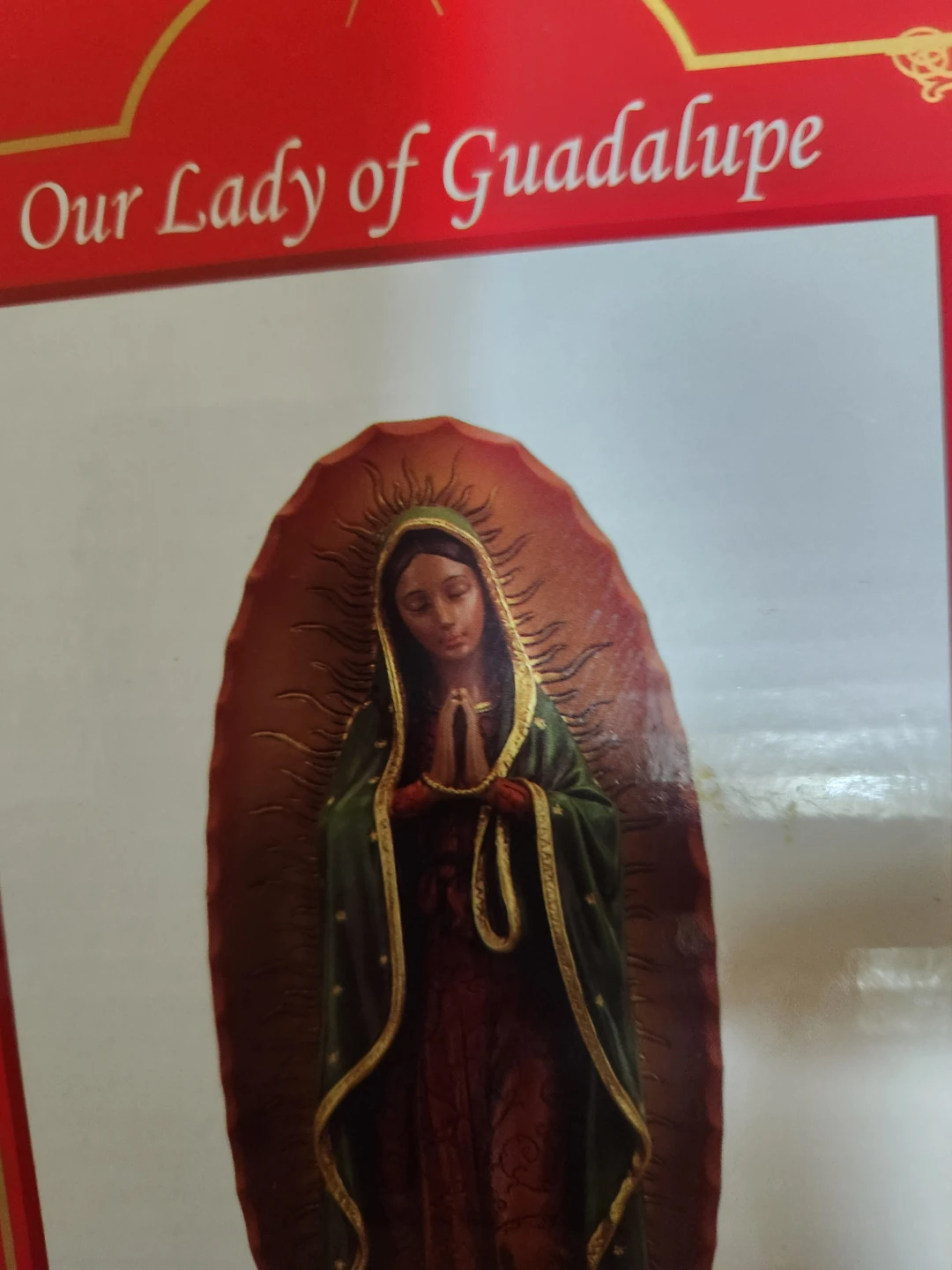 Our Lady of Guadalupe Figurine - photo 3