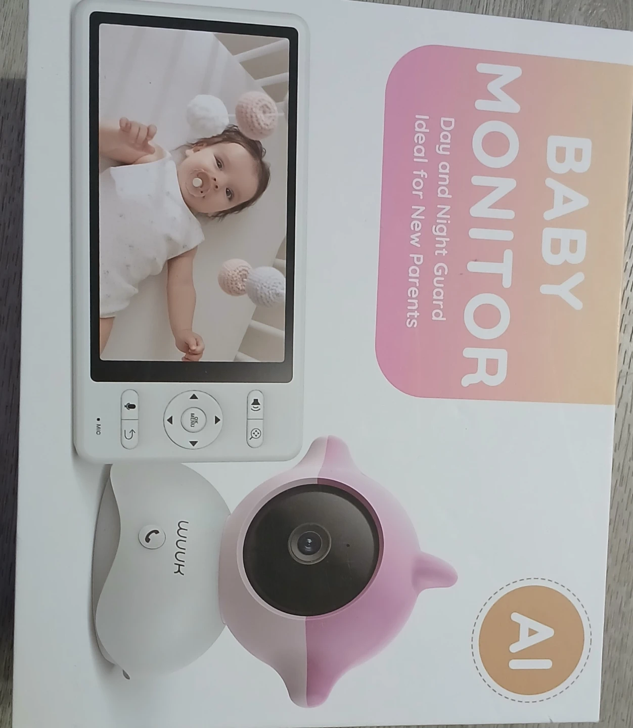 WUUK Baby Monitor 5.5" Screen - photo 2
