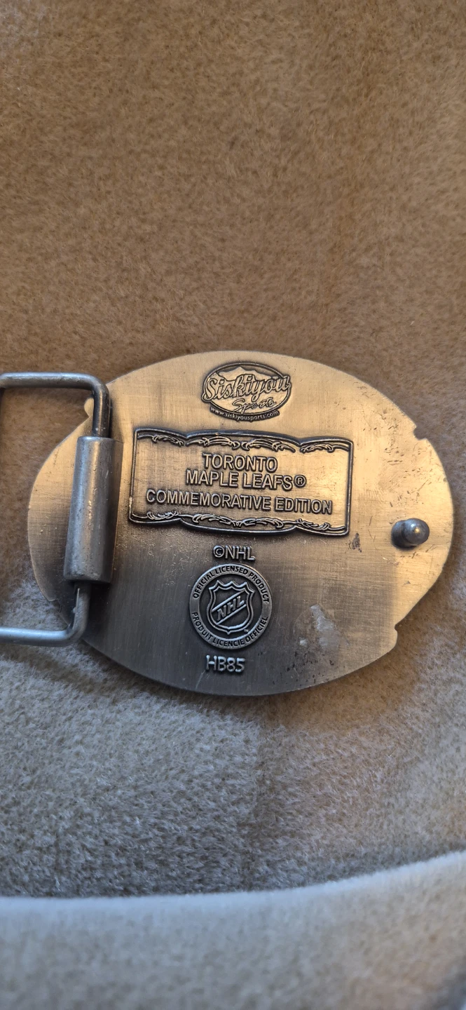 Toronto Maple Leafs Commemorative Edition Belt Buckle - photo 2