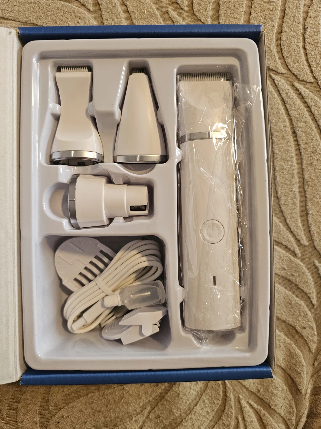 4-in-1 Pet Trimmer Grooming Kit - USB Rechargeable 🥕 - photo 3