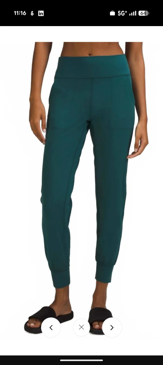 Lululemon Align Jogger Pants Teal Women's Size 4