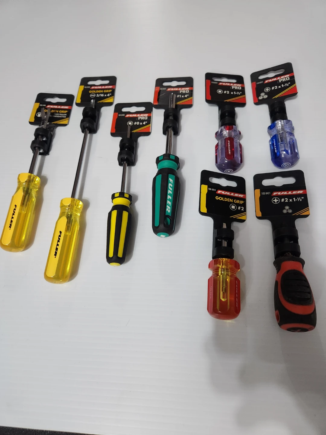 Fuller Screwdriver Set of 8 Pieces