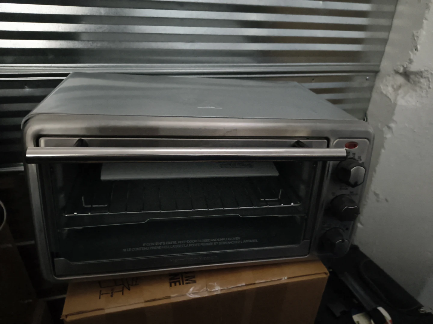 Toaster Oven with Baking Tray