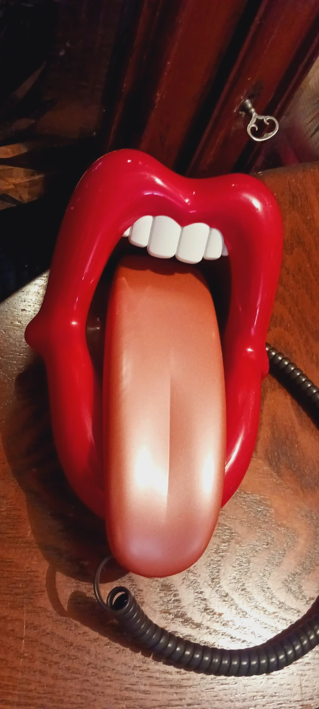POP ART ROLLING STONES  💋 LIPS SHAPED TELEPHONE - photo 4
