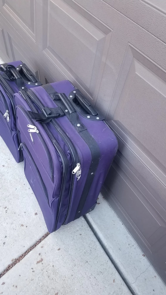 Leisure Purple Luggage Set - photo 3
