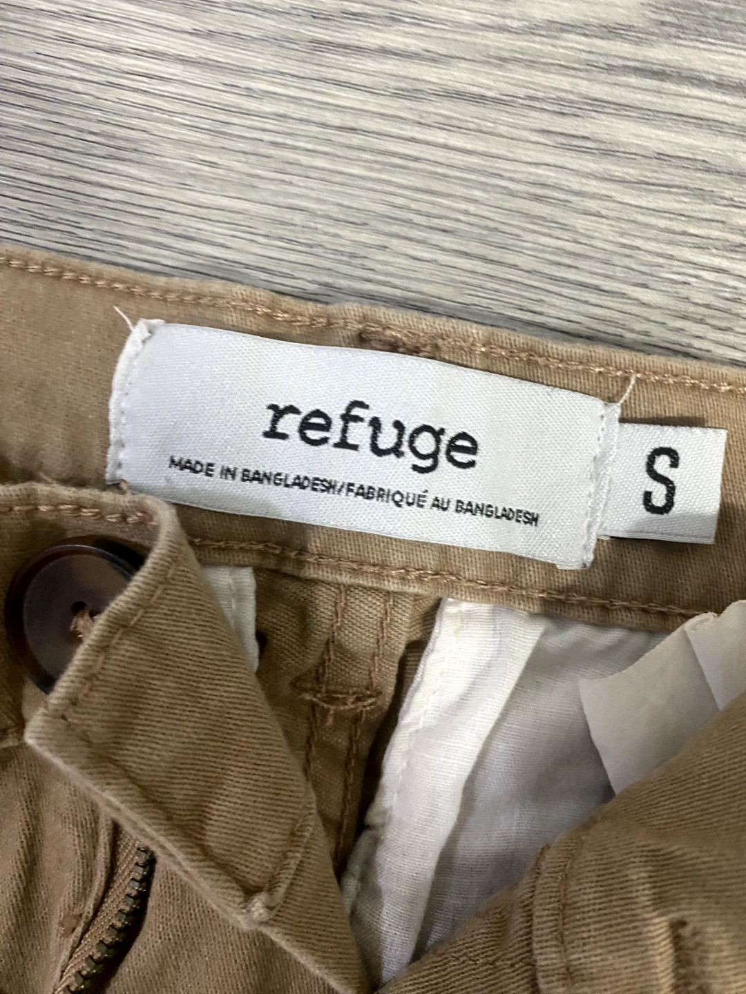 Refuge Women's Cargo Pants - Tan, Size S - photo 2