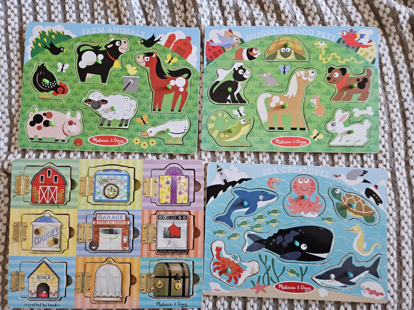 Melissa & Doug Wooden Puzzles