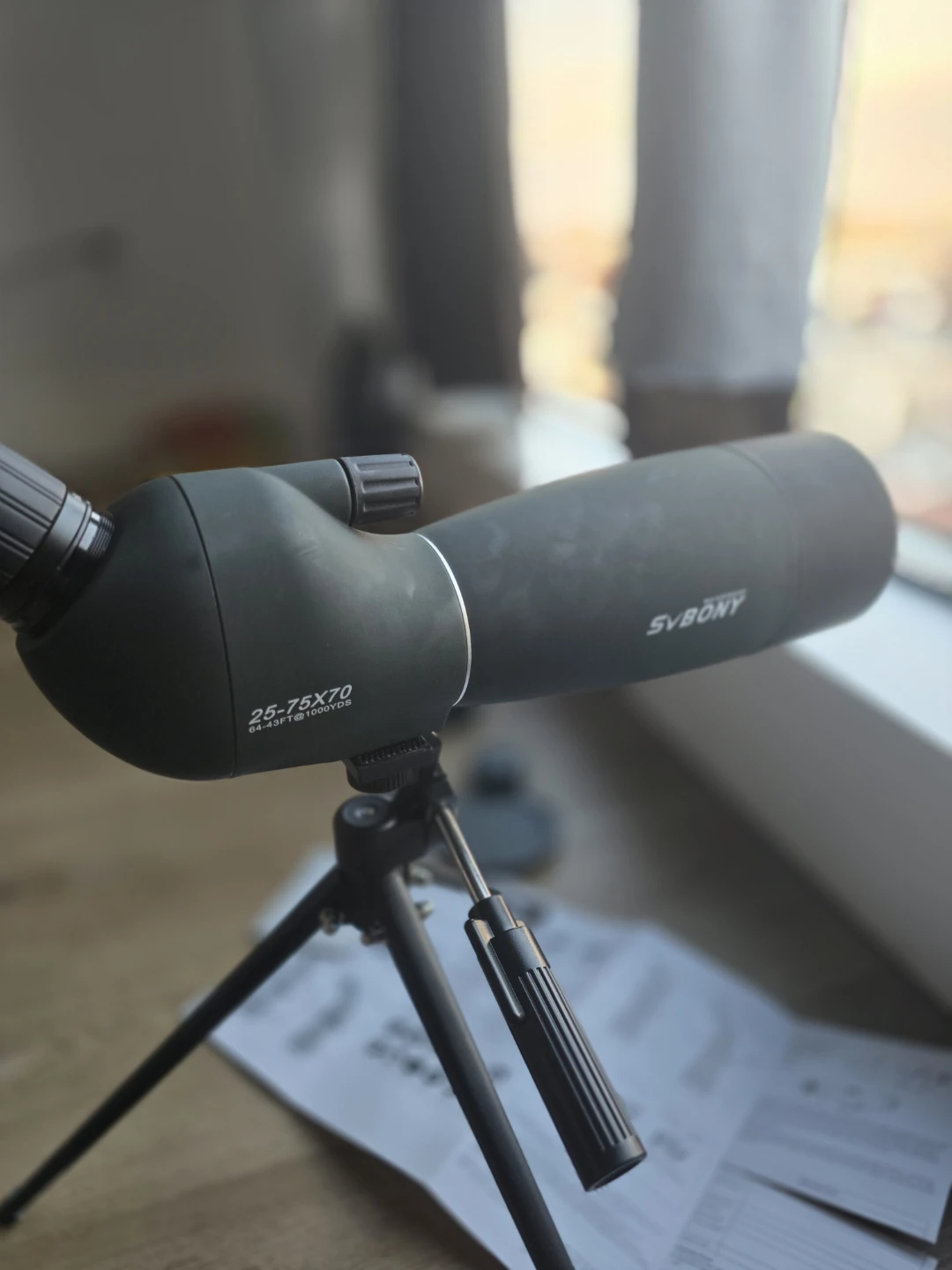 SVBONY 25-75x70 Spotting Scope