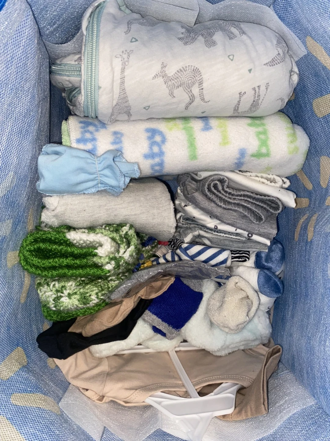 Bundle of newborn items