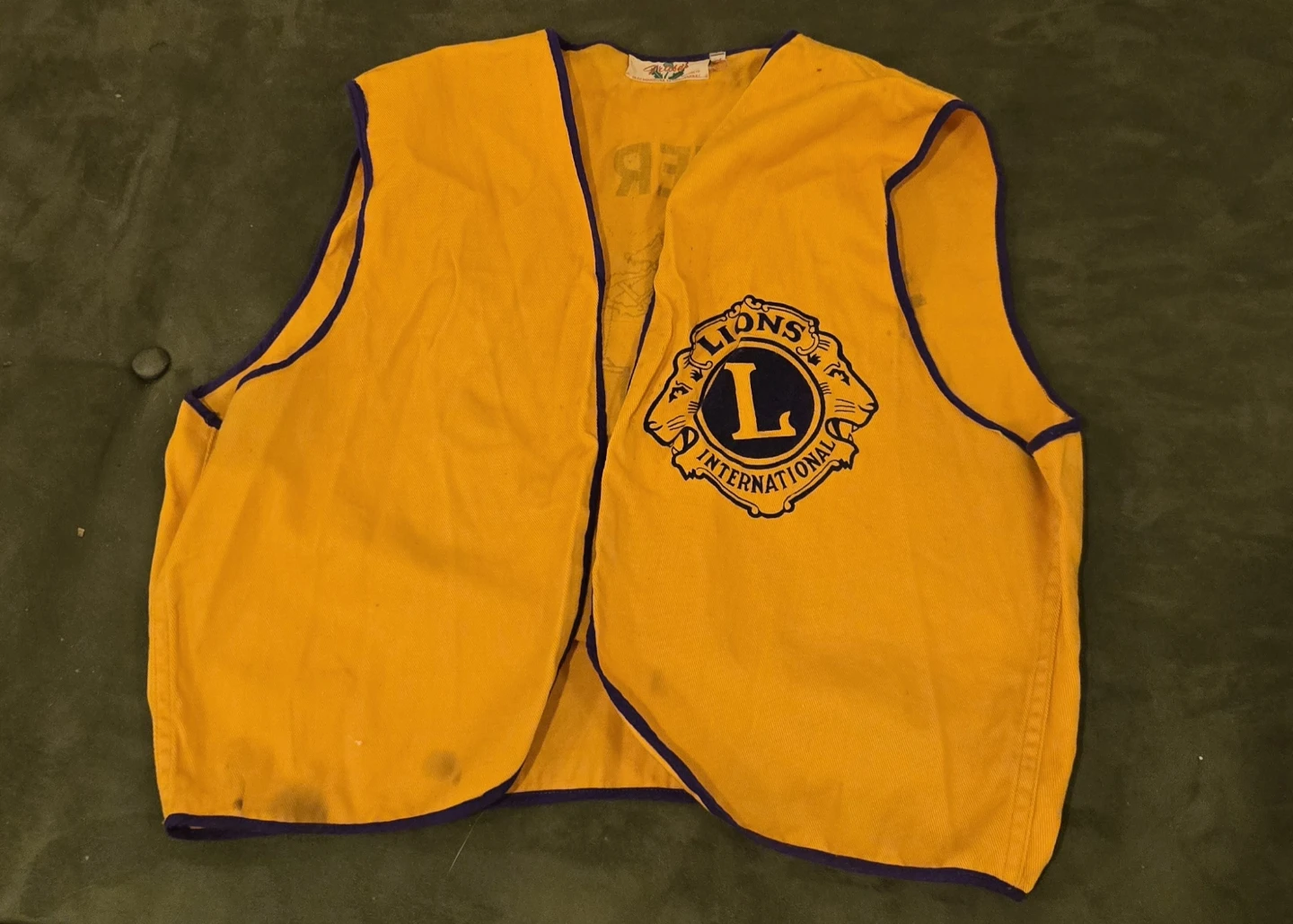 Vintage Vancouver South Lions Vest