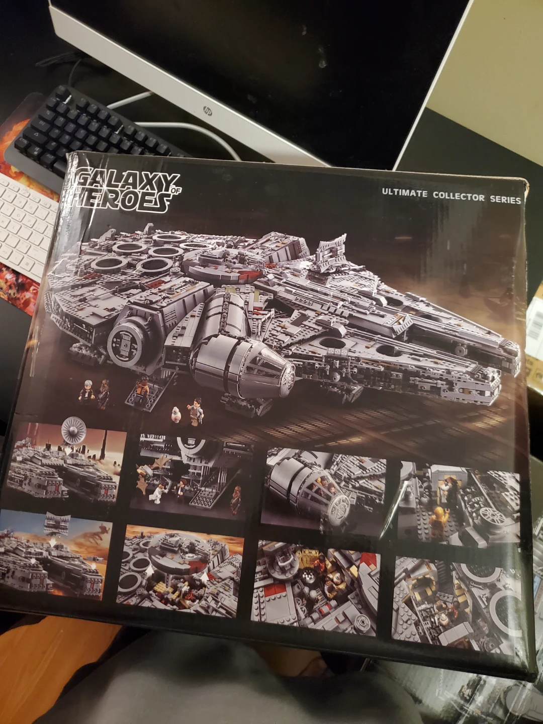 STAR WARS MILLENNIUM FALCON BUILDING BLOCKS SET NEW MOC SET - photo 3