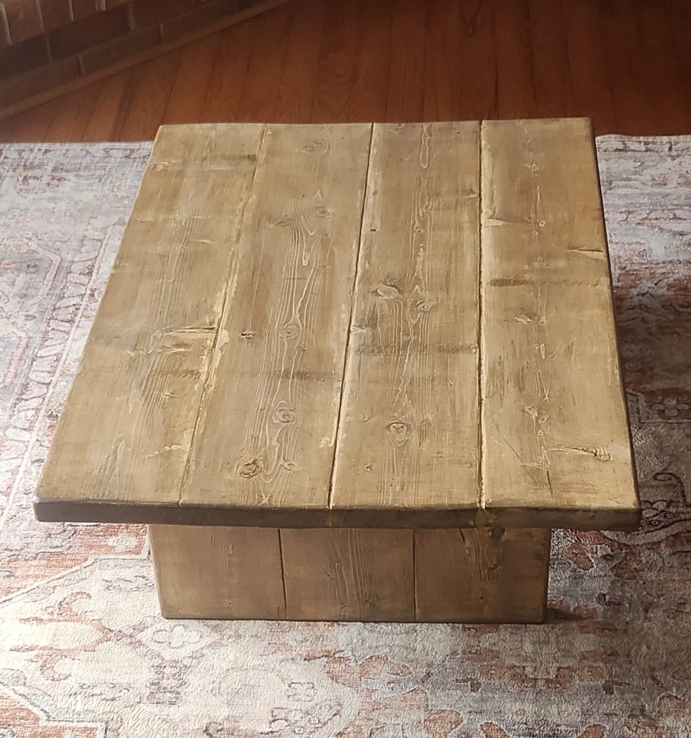 Rustic Wood Coffee Table