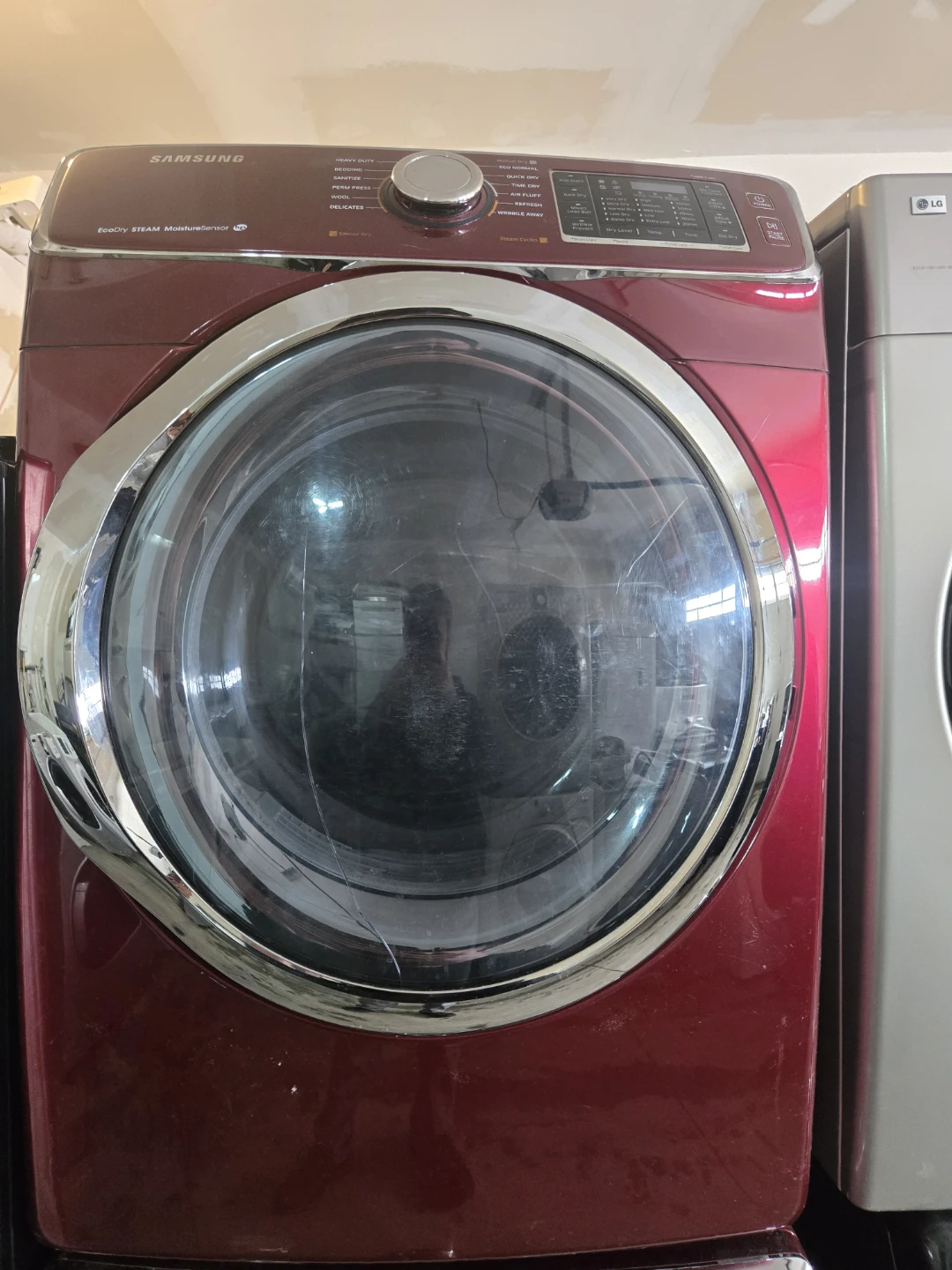 Samsung Front Load Washing Machine - Red - photo 5