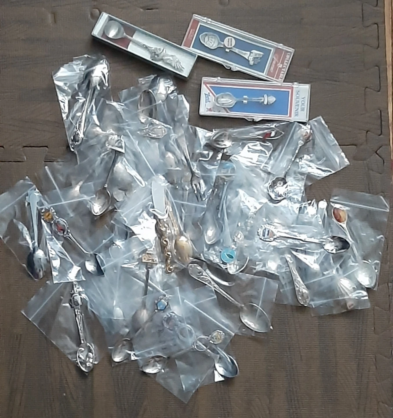Collection of Souvenir Spoons