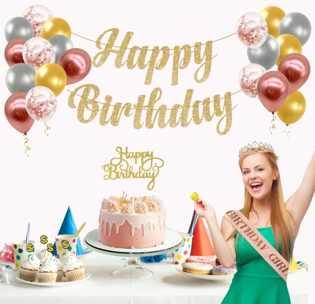 Happy Birthday Party Decoration Set - photo 2