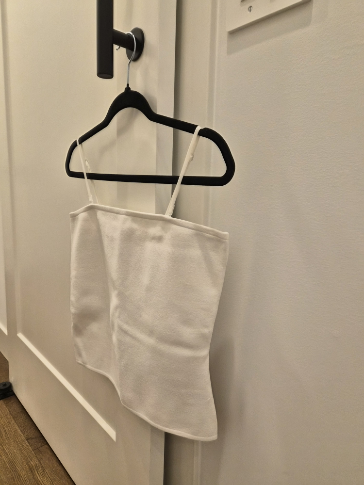 CONTEMPORAINE White Knit Tank Top - photo 3