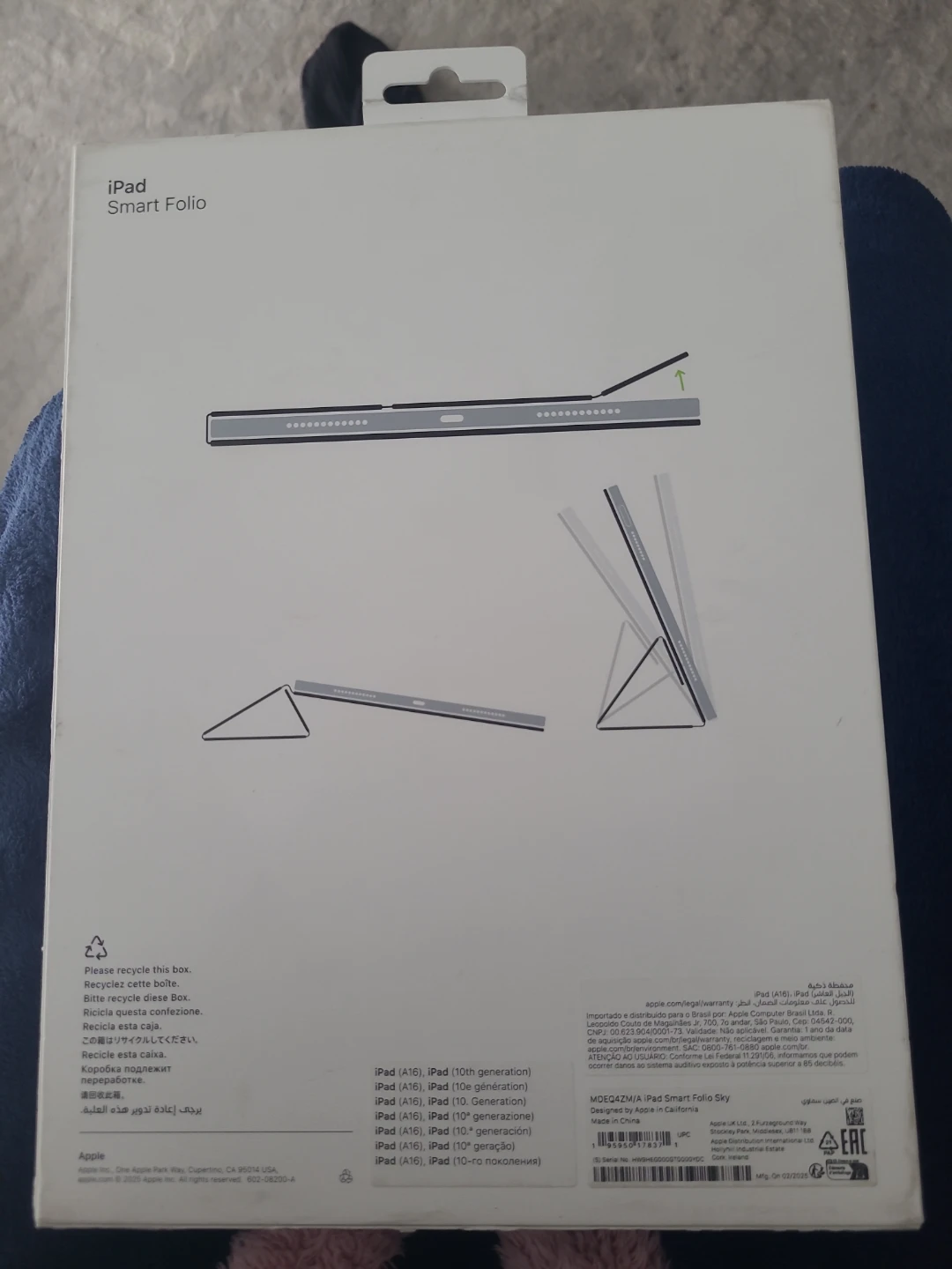 Apple iPad Smart Folio - Sky - photo 4