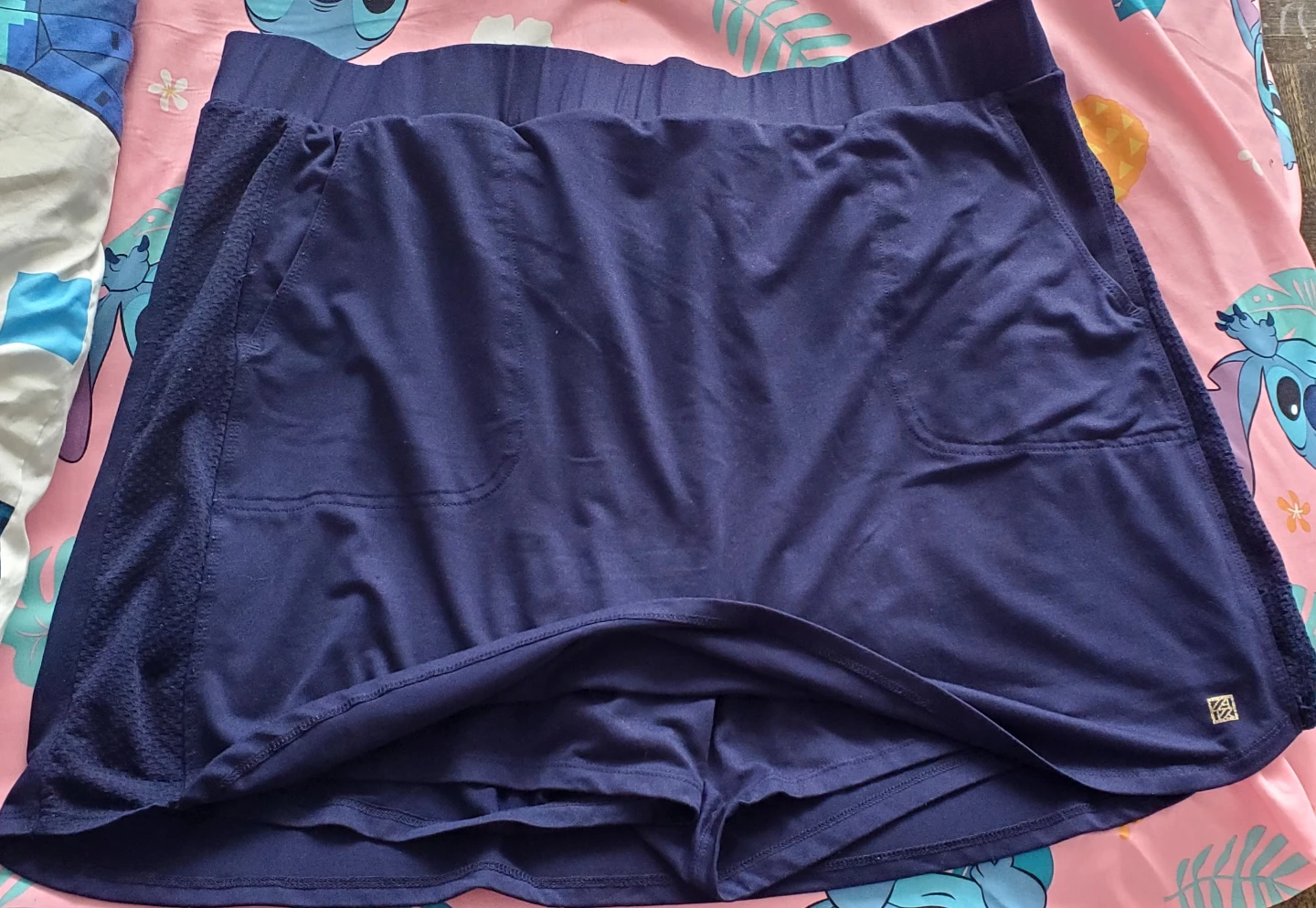 Navy Blue Skort with Pockets