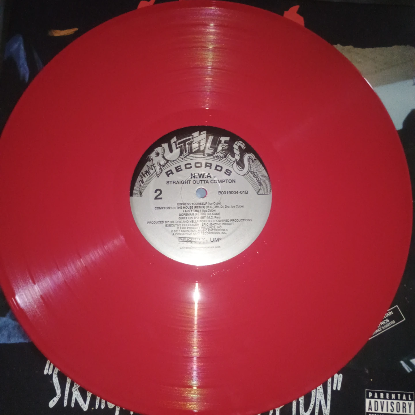 (LOWEST PRICE) 2019 Limited Opaque Red NWA Vinyl