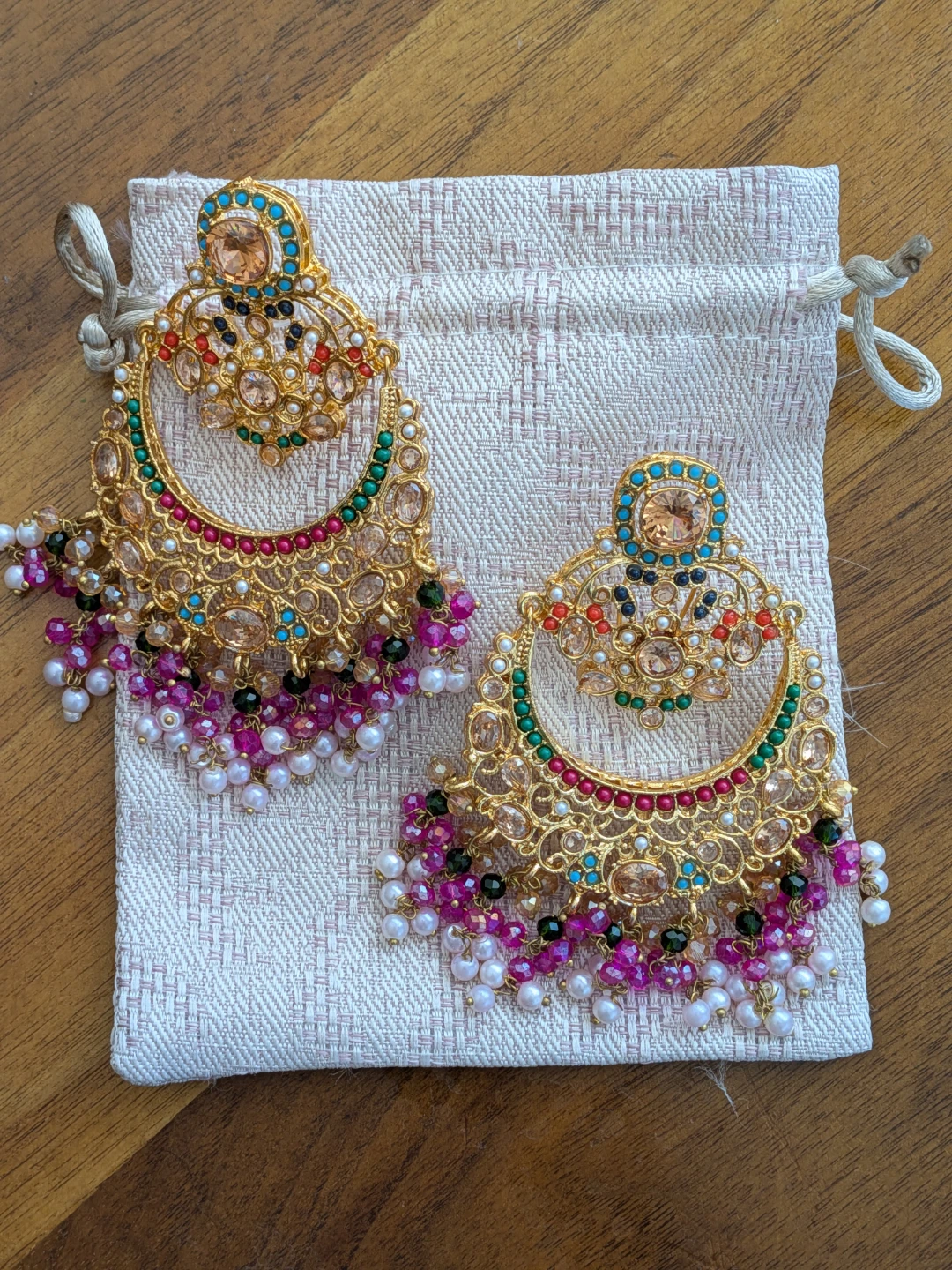 Brand New Chandbali Earrings