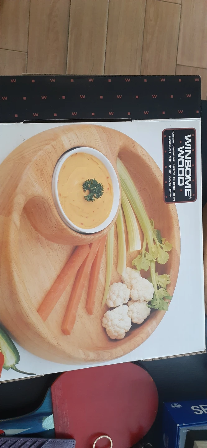 Winsome Wood Chip and Dip Platter - photo 2